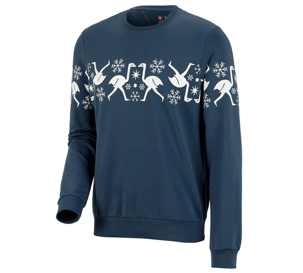 Geschenkideen: e.s. Norweger Sweatshirt + schattenblau