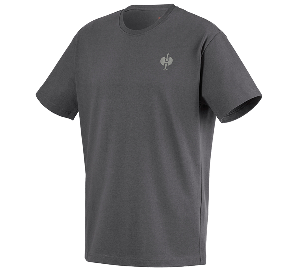 Bekleidung: T-Shirt heavy e.s.iconic + carbongrau