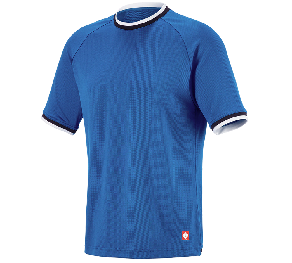 Vêtements: T-shirt fonctionnel e.s.ambition + bleu gentiane/graphite