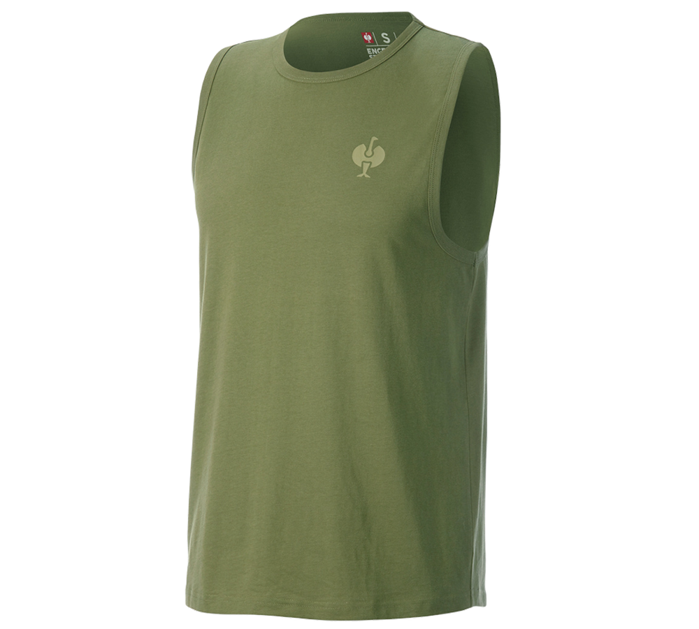 Themen: Athletik-Shirt e.s.iconic + berggrün