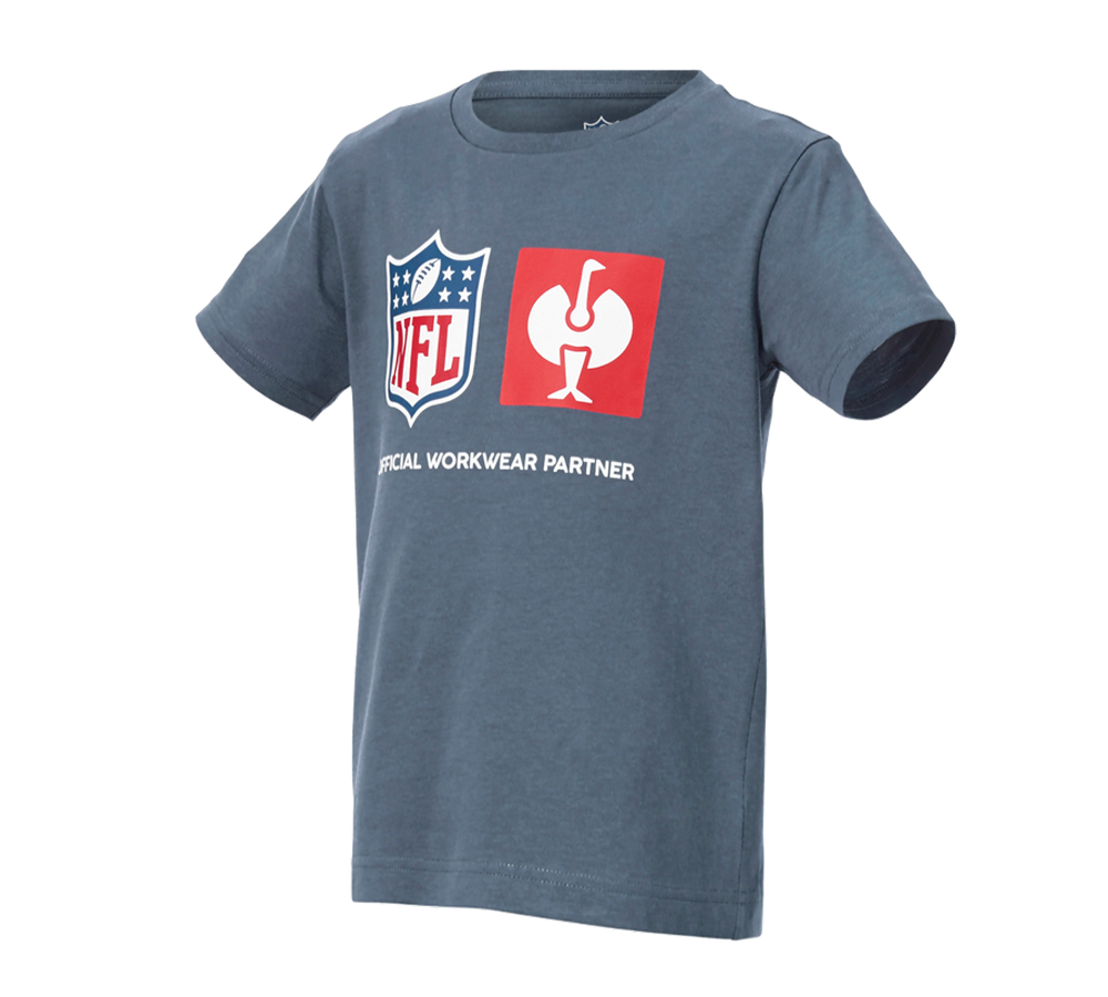 Collaborations: NFL T-Shirt cotton, kids + bleu oxyde