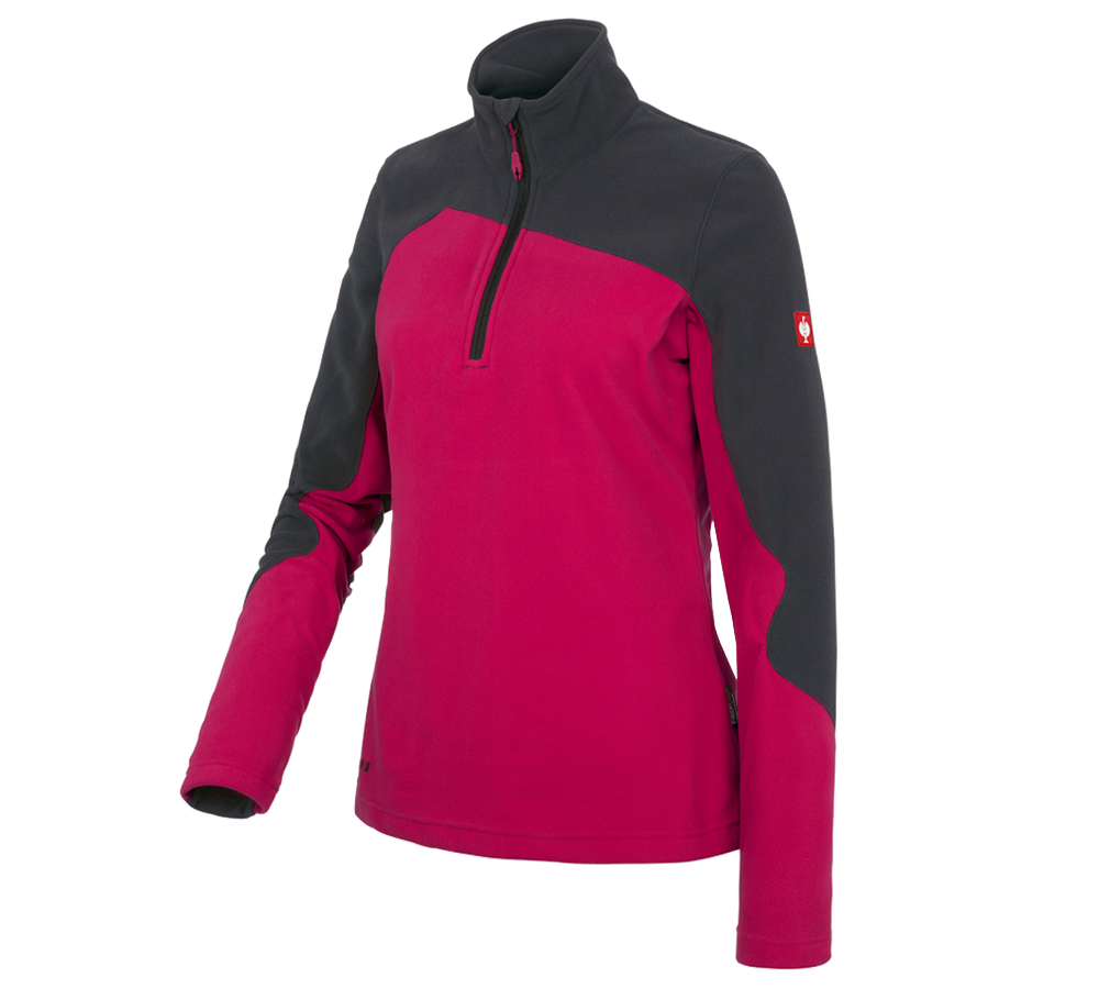 Froid: Pull camionneur polaire e.s.motion 2020, femmes + magenta/graphite