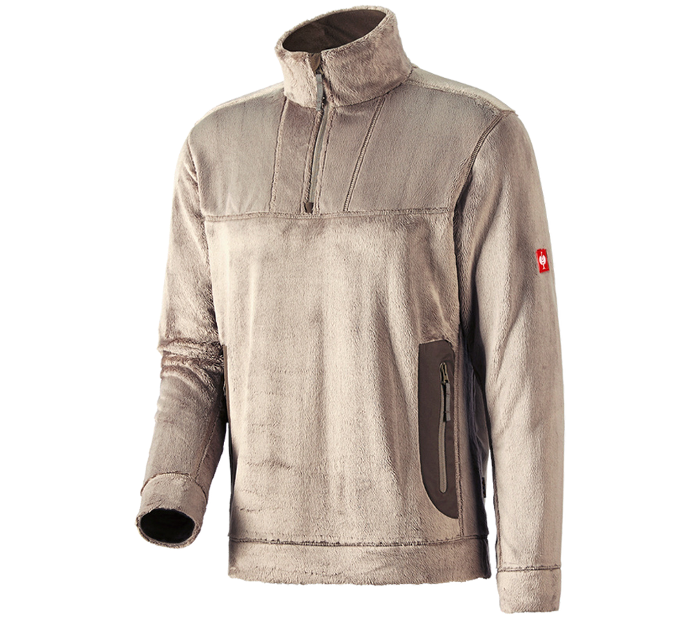 Froid: e.s. Pull camionneur Highloft + glaise/tourbe