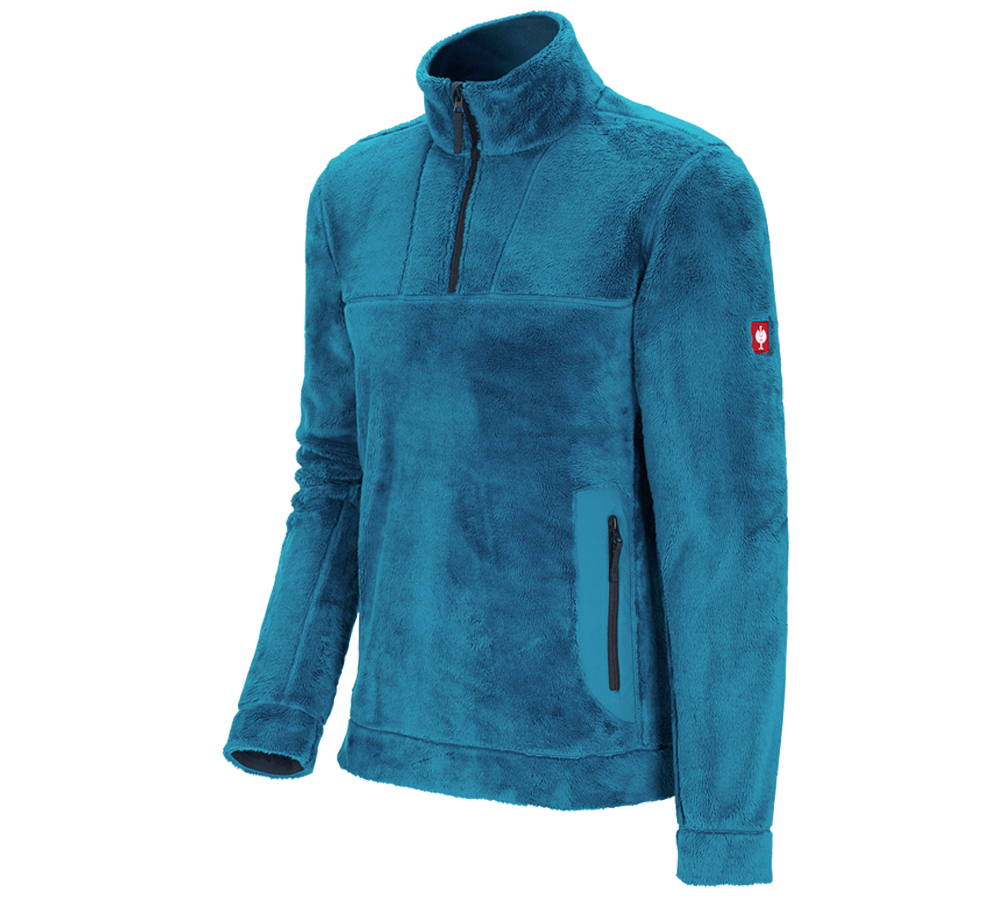 Hauts: Pull camionneur Highloft e.s.motion 2020 + atoll/bleu foncé