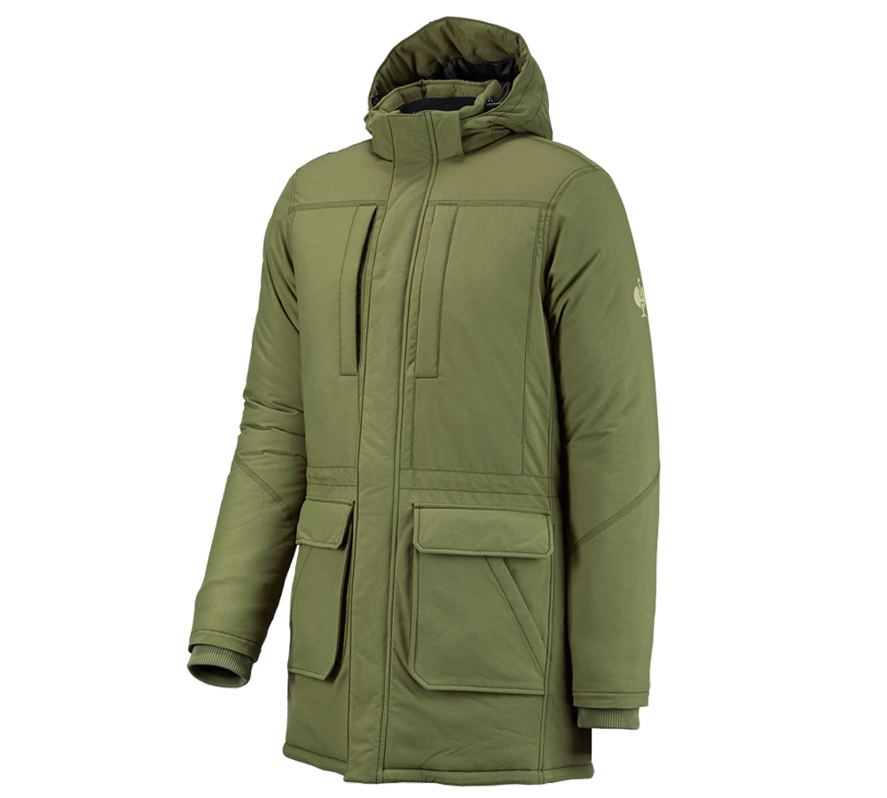 Vestes de travail: Parka e.s.iconic + vert montagne