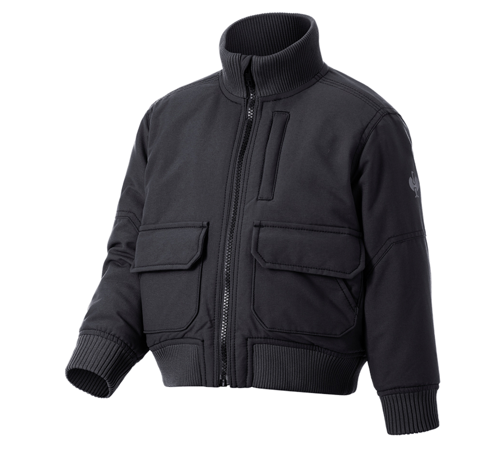 Vestes: Blouson aviateur e.s.iconic, enfants + noir