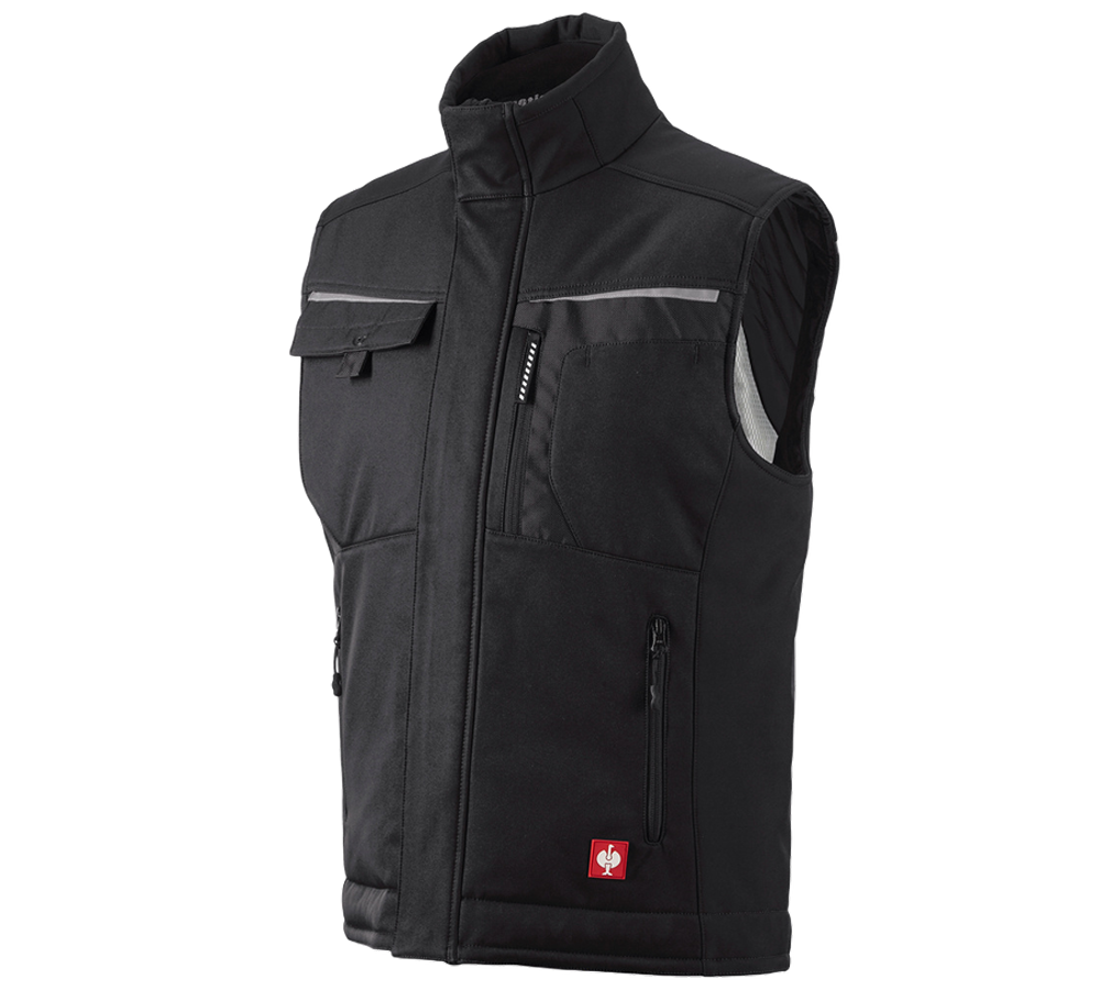Froid: Gilet Softshell e.s.motion + noir