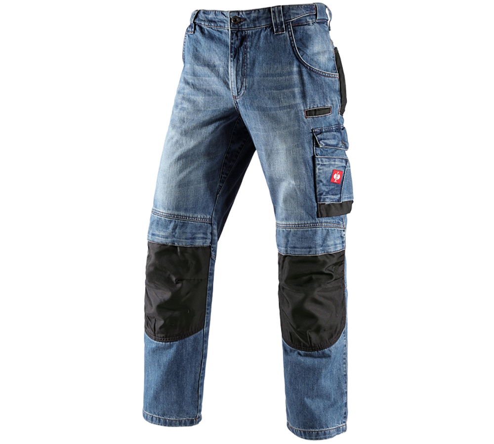 Installateur / Klempner: Jeans e.s.motion denim + stonewashed