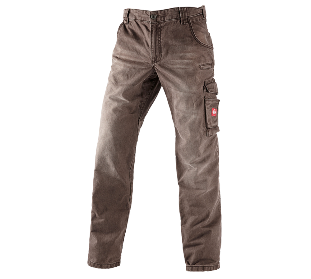 Installateurs / Plombier: e.s. Jeans Worker + marron