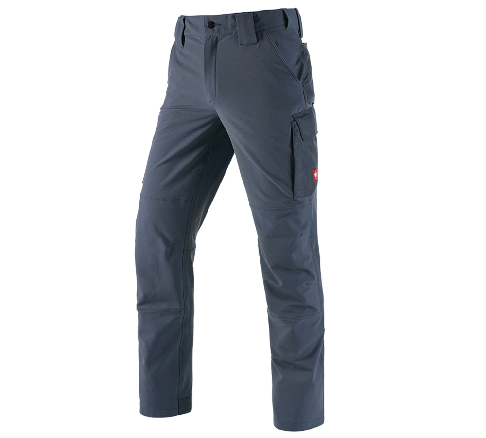 Pantalons de travail: Pantalon cargo fonctionnel e.s.dynashield solid + pacifique
