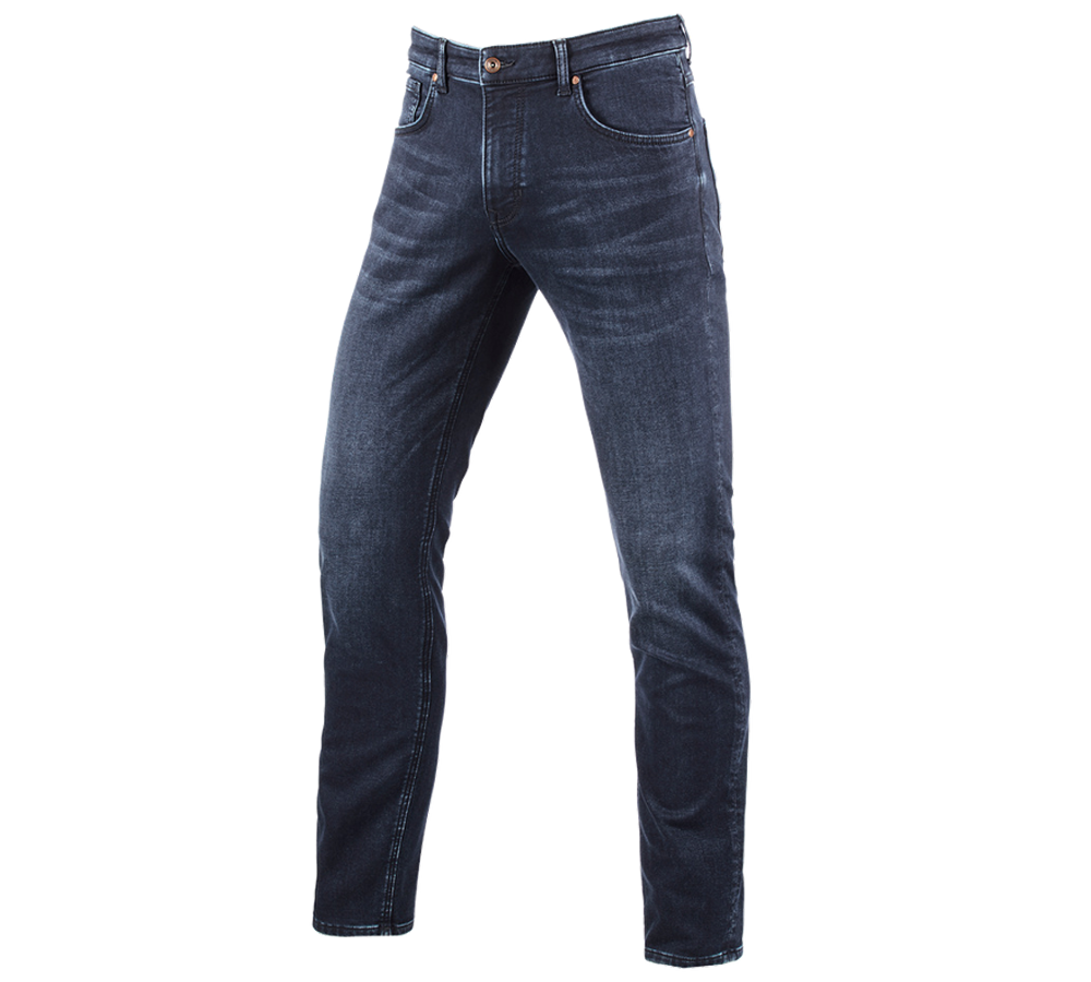 Thèmes: e.s. Jeans à 5 poches jog-denim + darkwashed