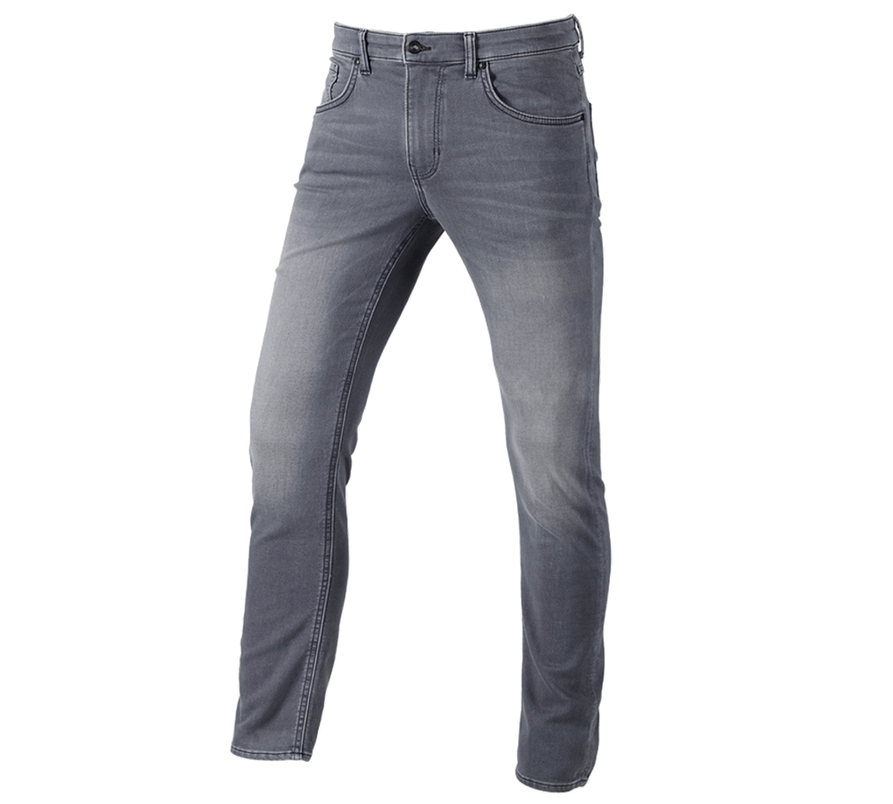 Themen: e.s. 5-Pocket-Jeans Jog-Denim + greywashed