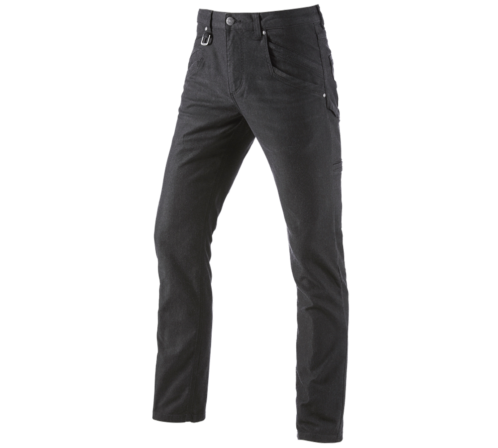 Menuisiers: Pantalon à poches multiples e.s.vintage + noir