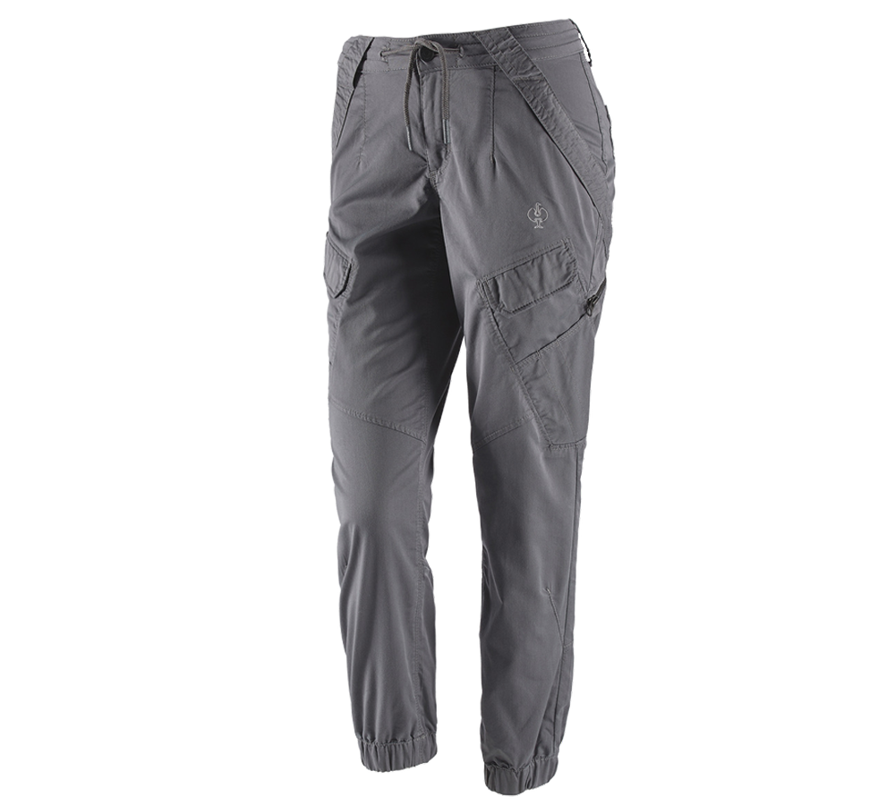 Pantalons de travail: Pantalon Cargo e.s. ventura vintage, femmes + gris basalte