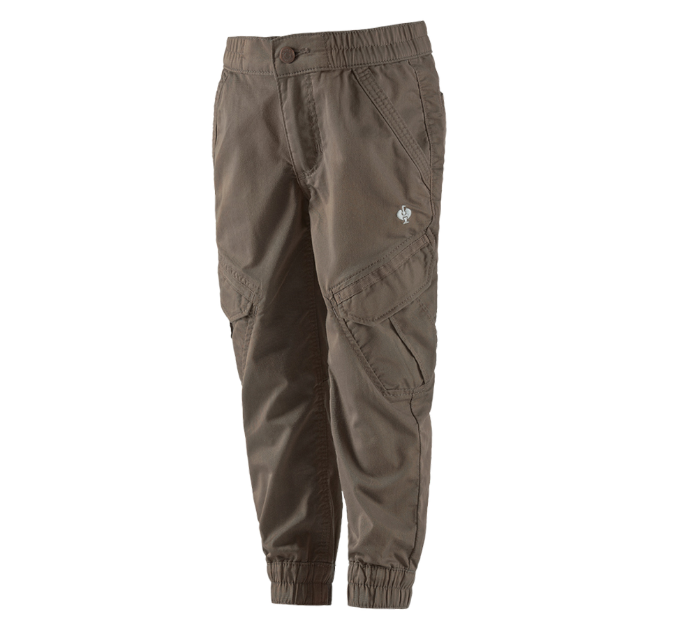 Pantalons de travail: Pantalon Cargo e.s. ventura vintage, enfants + brun ombre