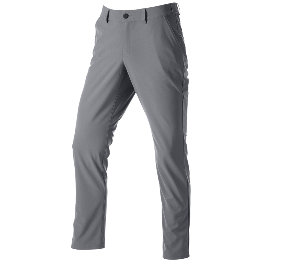 Pantalons de travail: Pantalon de travail Chino e.s.work&travel + gris basalte