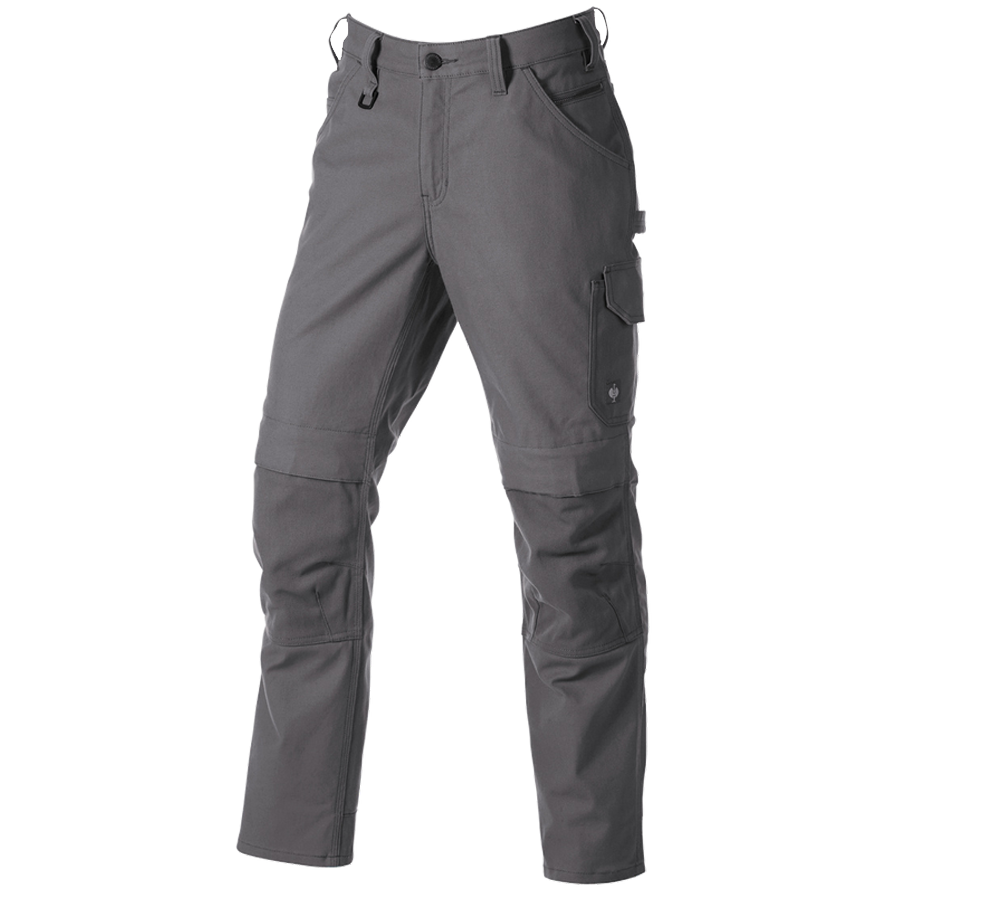 Pantalons de travail: Pantalon de travail Worker e.s.iconic + gris carbone