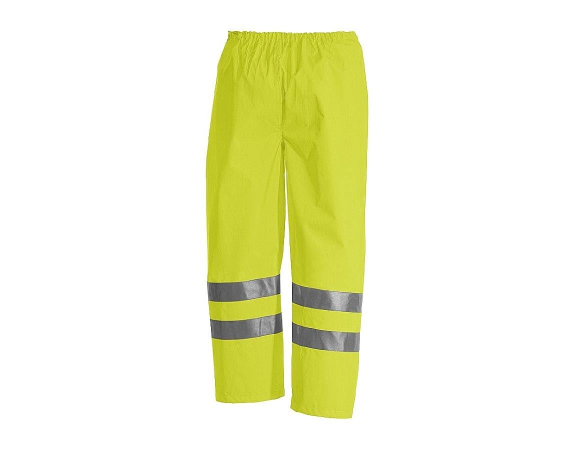 Thèmes: STONEKIT Pantalon à taille élast. de signalisation + jaune fluo