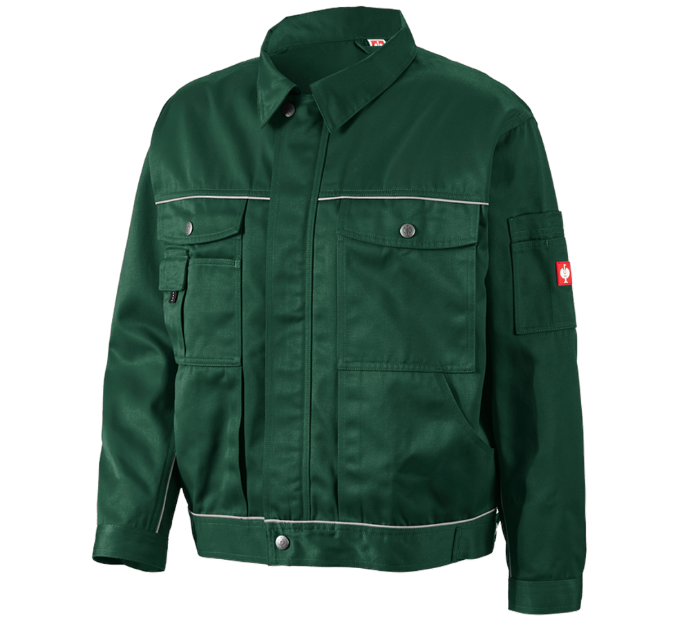 Jacken: Berufsjacke e.s.classic + grün
