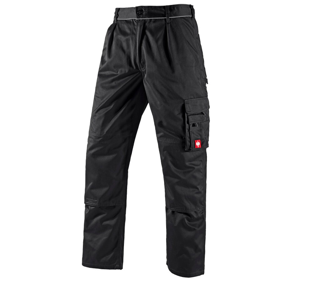 Horti-/ Sylvi-/ Agriculture: Pantalon à taille élastique e.s.classic + noir