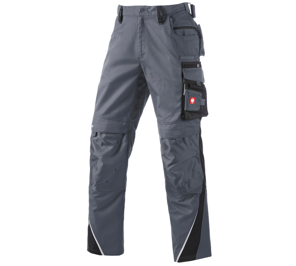 Thèmes: Pantalon à taille élastique e.s.motion + gris/noir