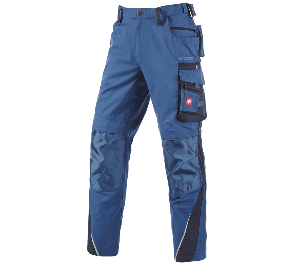 Installateurs / Plombier: Pantalon à taille élastique e.s.motion + cobalt/pacifique