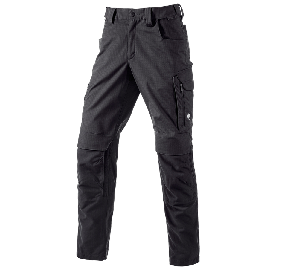 Thèmes: Pantalon à taille élastique e.s.concrete solid + noir