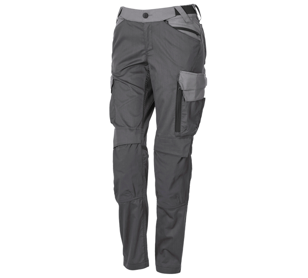 Hosen: Bundhose e.s.trail pure, Damen + carbongrau/basaltgrau