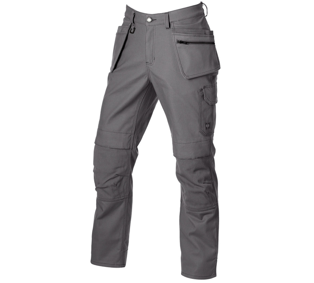 Bekleidung: Worker-Bundhose e.s.iconic tool-pouch + carbongrau