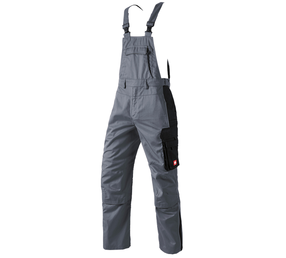 Pantalons de travail: Salopette e.s.active + gris/noir