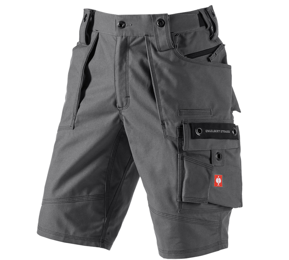 Pantalons de travail: Short e.s.roughtough + titane