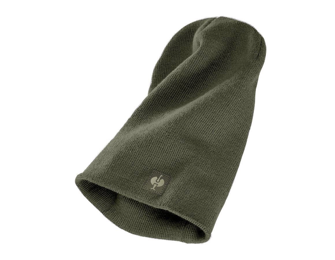 Thèmes: Bonnet tricoté e.s.motion ten, enfants + vert camouflage