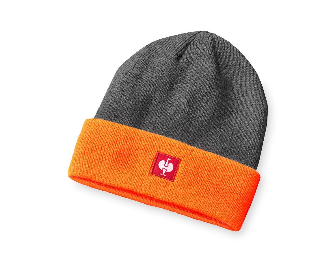 Thèmes: Bonnet tricoté e.s.motion 24/7 + anthracite/orange fluo