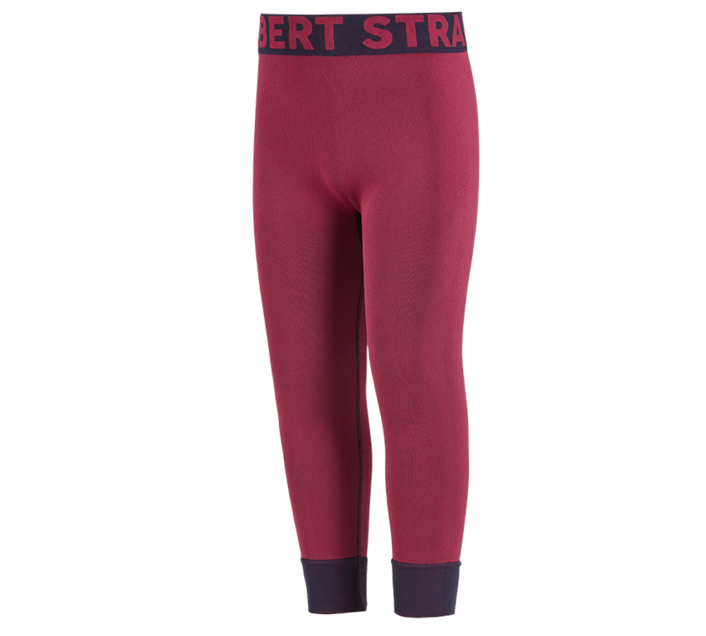 Vêtements thermiques: e.s. Pantalon long foncti. uniforme - warm,enfants + magenta