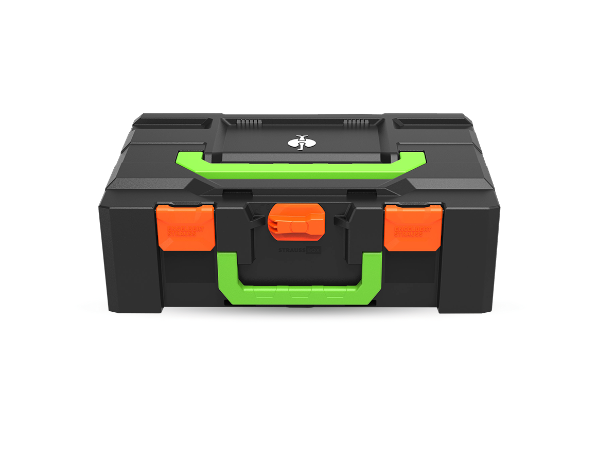 Système STRAUSSbox: STRAUSSbox 165 large Color + orange fluo