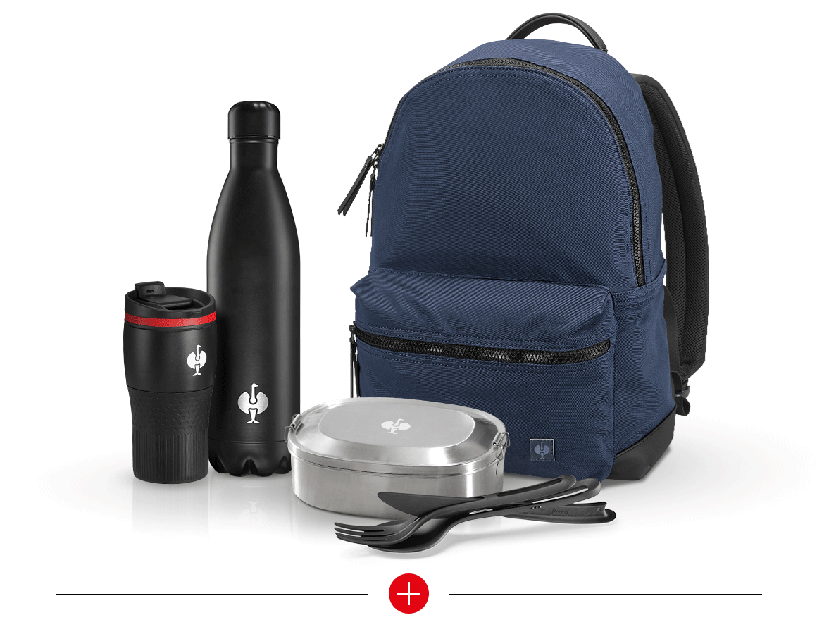 Accessoires: KIT : Backpack e.s.motion ten + bleu ardoise