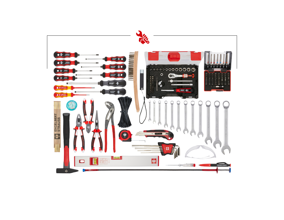 Outils: Kit d'outils Allround professionnel