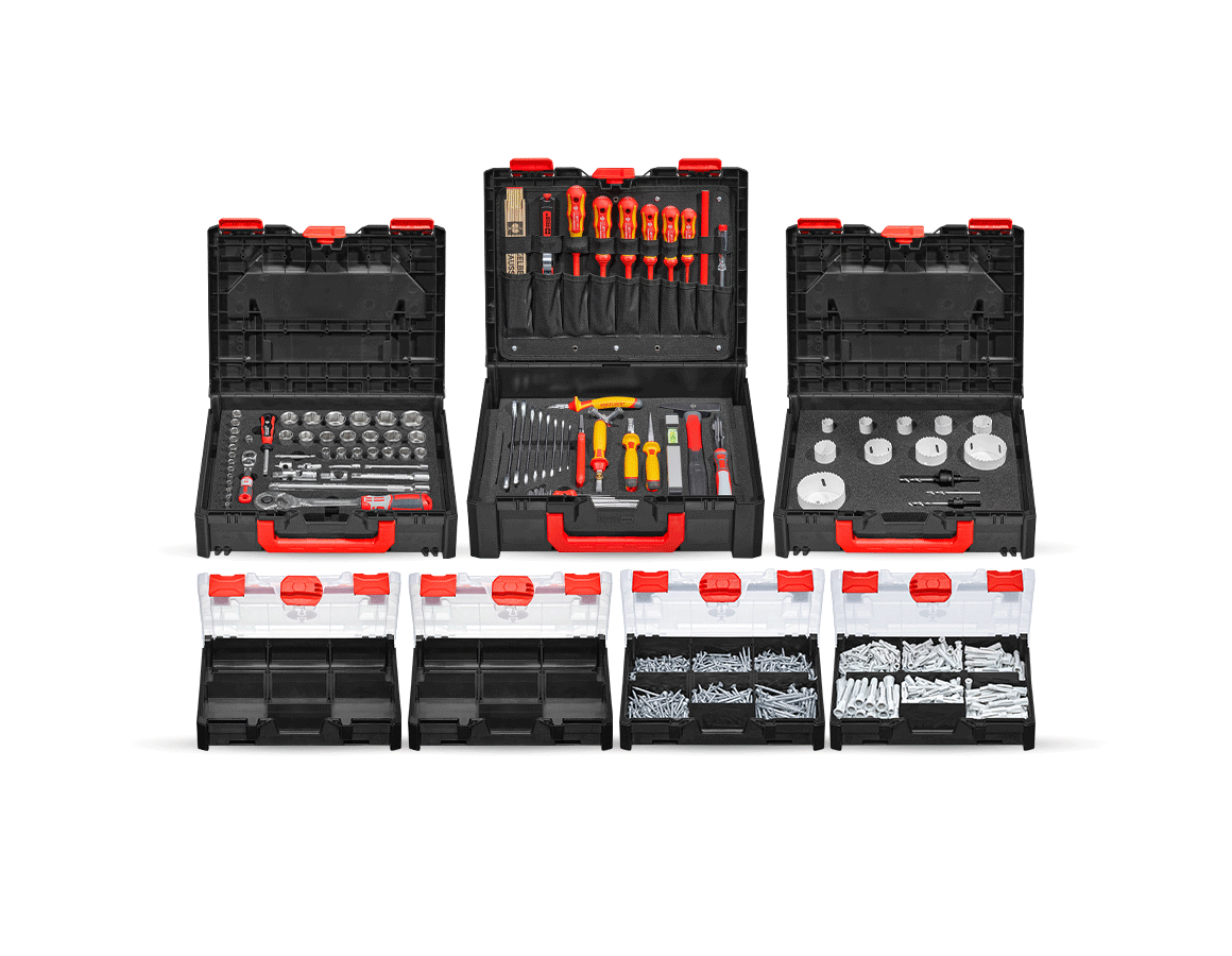 Werkzeuge: STRAUSSbox Werkzeug-Set Elektro Pro II