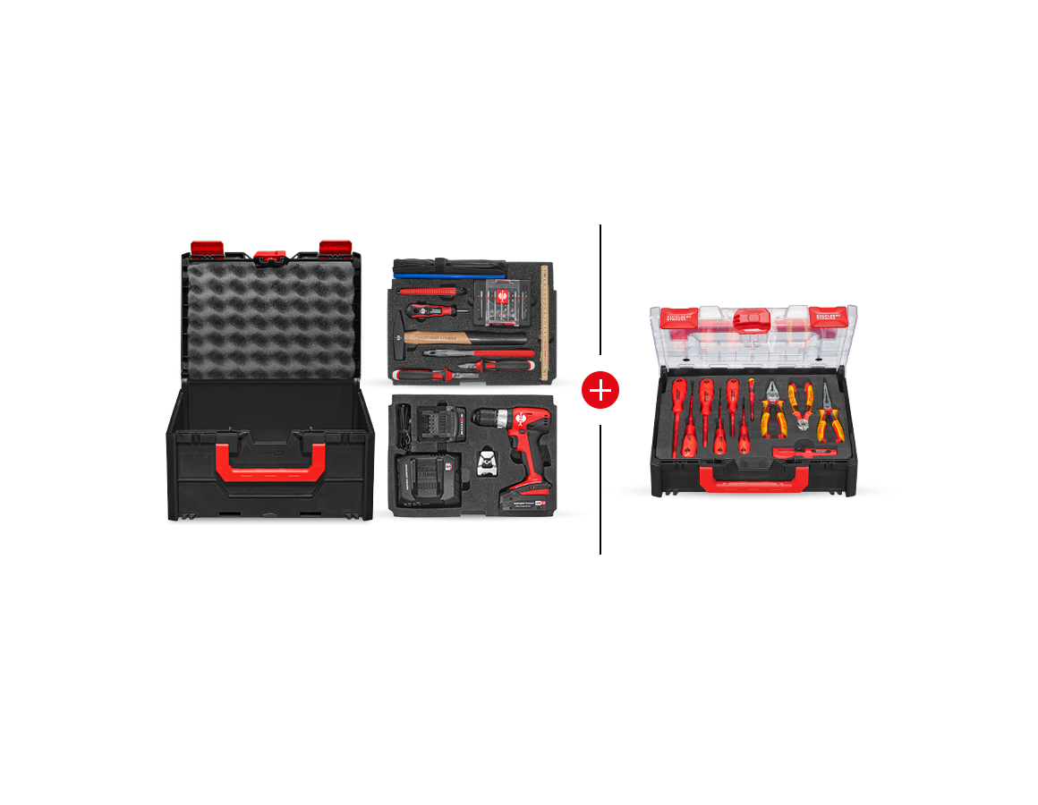 Outils électriques: Set d'outils STRAUSSbox 215 midi Electro Classic