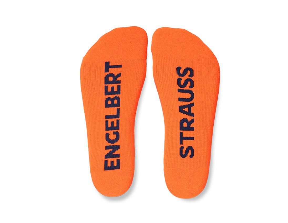 Socken | Strümpfe: e.s. Allseason Socken Function light/high + warnorange/dunkelblau 1
