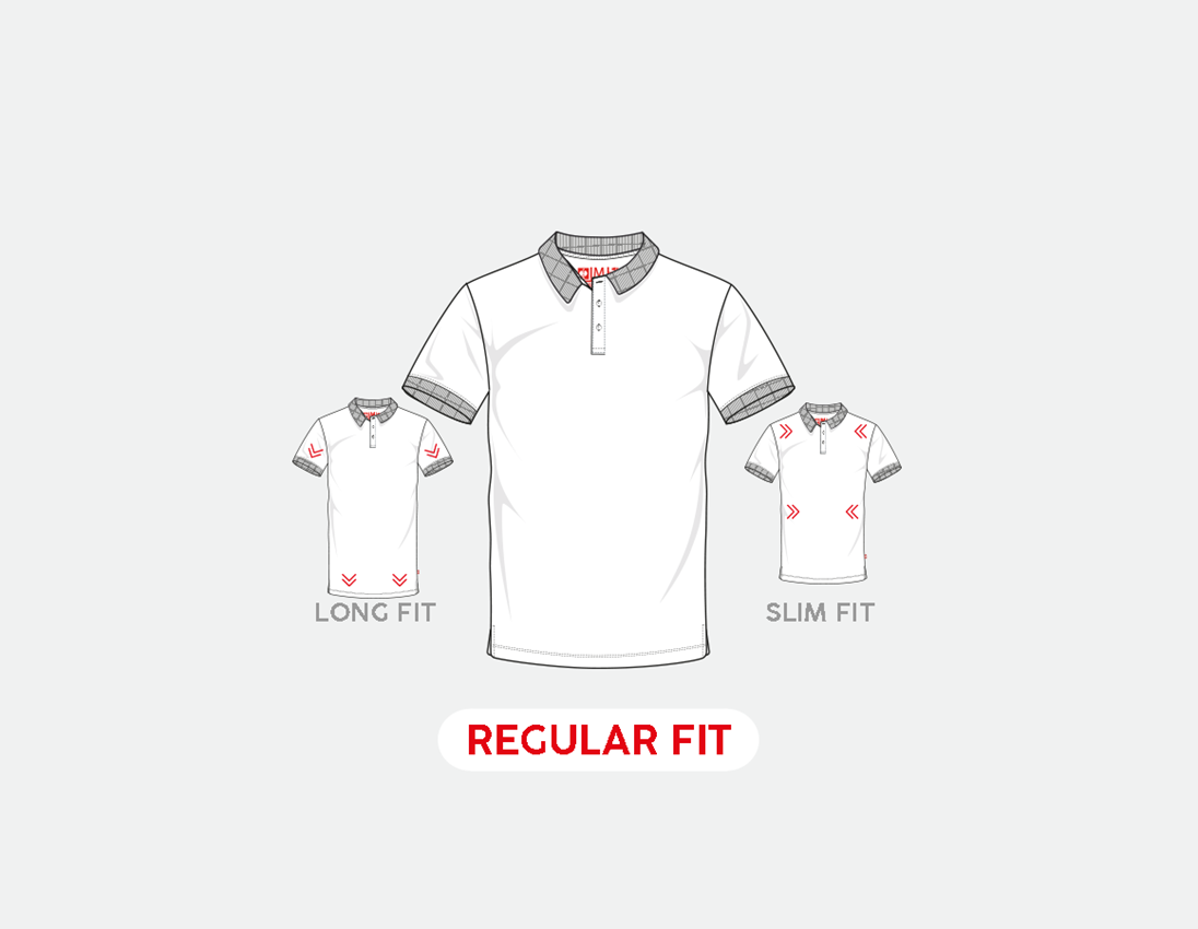 Shirts & Co.: e.s. Piqué-Polo cotton stretch + schlammgrün 1