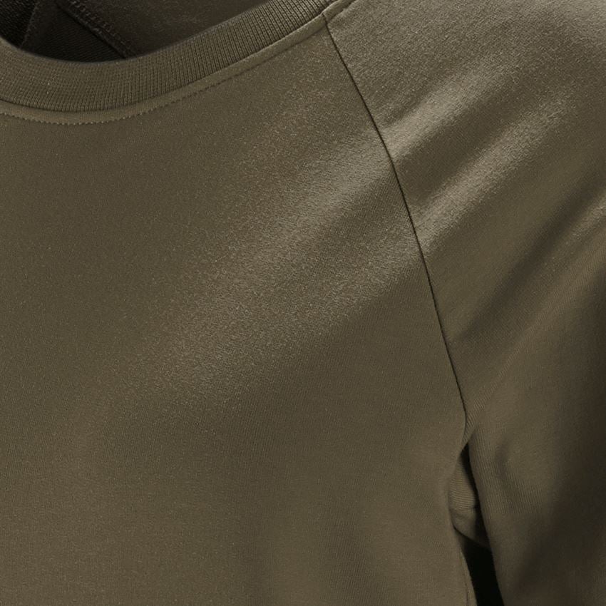 Schreiner / Tischler: e.s. Sweatshirt cotton stretch, Damen + schlammgrün 2