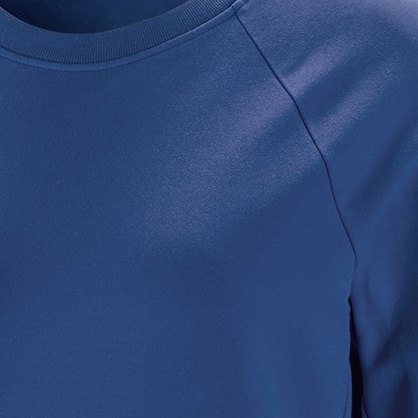 Horti-/ Sylvi-/ Agriculture: e.s. Sweatshirt cotton stretch, femmes + bleu alcalin 2