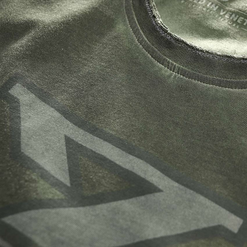 Schreiner / Tischler: T-Shirt e.s.motion ten + tarngrün vintage 2