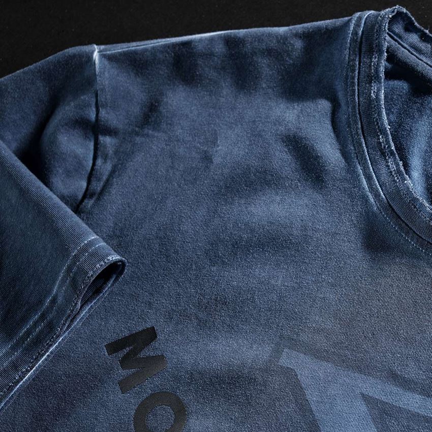 Schreiner / Tischler: T-Shirt e.s.motion ten + schieferblau vintage 2