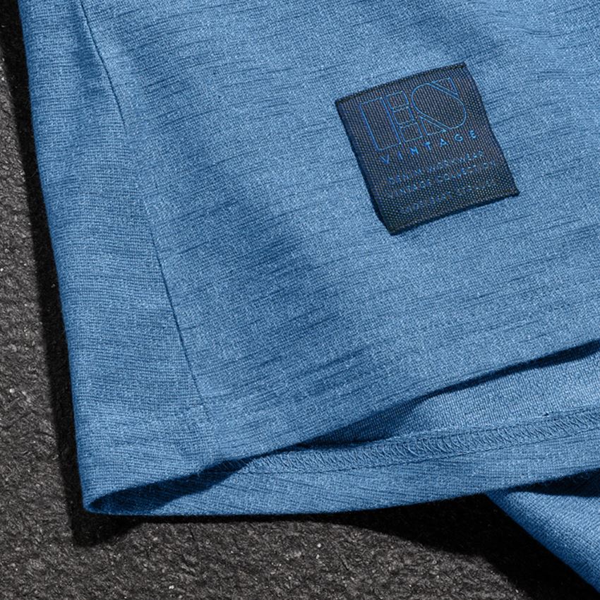 Shirts & Co.: T-Shirt e.s.vintage, Damen + arktikblau melange 2