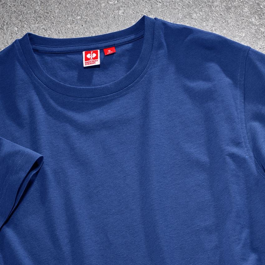 Hauts: T-Shirt e.s.industry + bleu royal 2