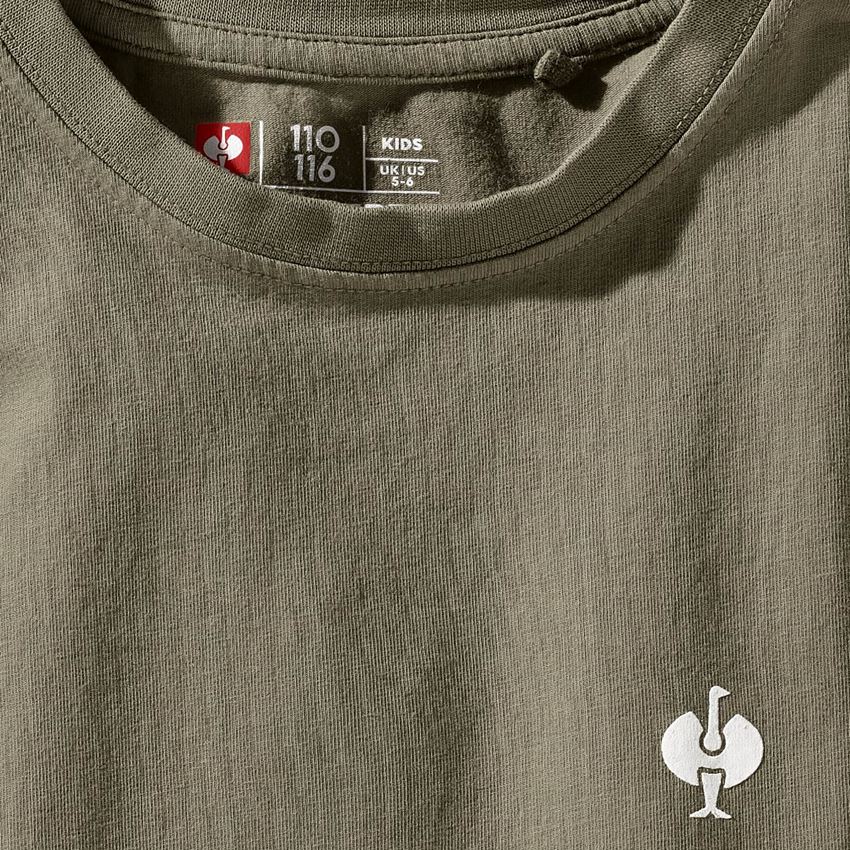 Hauts: T-Shirt e.s.motion ten pure, enfants + vert marais vintage 2
