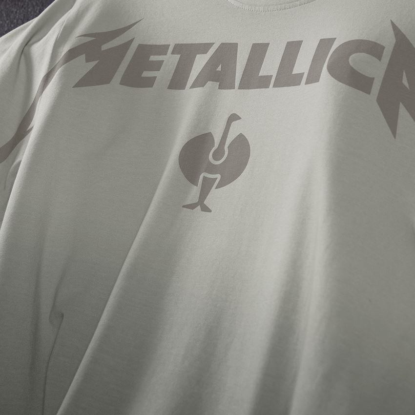 Shirts & Co.: Metallica cotton tee + magnetgrau/granit 2