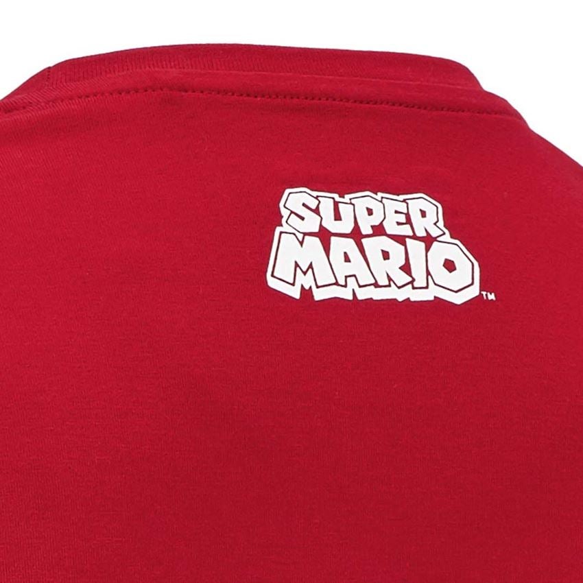 Collaborations: Super Mario T-Shirt, hommes + rouge vif 2